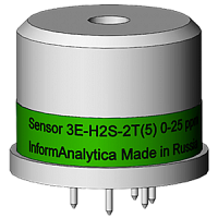 3E-H2S-2Т(5) сенсор электрохимический на сероводород, 0-25 ppm