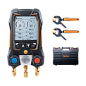 Testo-550s-комплект 2 в кейсе коллектор цифровой манометрический, беспроводные зонды-зажимы температуры, с Bluetooth