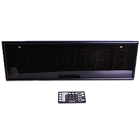 Импульс-408-HMS-ETN-NTP-APoE-B часы электронные вторичные офисные (синяя индикация)
