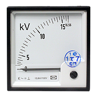 EQ96-x, 0-15kV, 13800/100V киловольтметр переменного тока