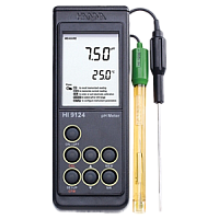 HI-9124 рН-метр/термометр портативный влагонепроницаемый