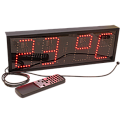 Р-100b-SMD-t-NTP-R часы-табло электронные офисные (красная индикация)