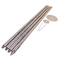 ГР-56 штанга гидрометрическая 4 м, 4 секции, нержавеющая труба