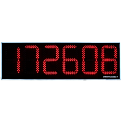 Электроника7-2500С6 часы электронные офисные автономные, 0.5 кд (красная индикация)