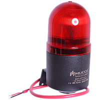 SNT-K711-1 сирена электронная со светодиодным маяком, красный, 110dB, 12-24V AC/DC