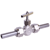 ВТ-5 вентиль проходной игольчатый, нержавеющая сталь, штуцерно-ниппельное соединение под приварку (ЛТ)