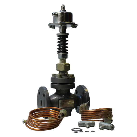 РПДС-80-12Х18Н10Т регулятор перепада давления сильфонный, Изображение №1