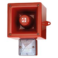 AL112NHAC230G/R AlertAligh сигнализатор светозвуковой светодиодный, красный, 120 dB, 230V AC