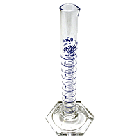 1-10-1 цилиндр мерный высокий с носиком, 10 мл