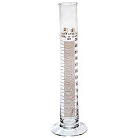 1-2000-2 цилиндр мерный с носиком на стеклянном основании, 2000 мл, ТУ 9464-013-52876351-2014