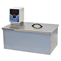 LOIP-LT-124a термостат циркуляционный, ванна из стали 24л, с плоской крышкой, упр.модуль LT-100, без охлаждающего змеевика