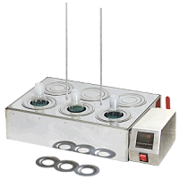 LOIP-LB-161 баня водяная шестиместная, до 100 гр.С, глубина 70мм, 2 штативные стойки