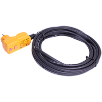 BDI-S-2-30 вилка сетевая со встроенным УЗО (30мА,16А, 3500Вт), с кабелем H07RN-F (3x1,5мм2; 4,5м) и термоусадочной муфтой